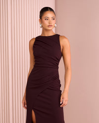 Jarina High Neck Gown