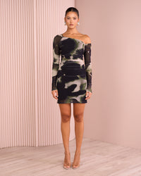 Eartha Off Shoulder Mini Dress