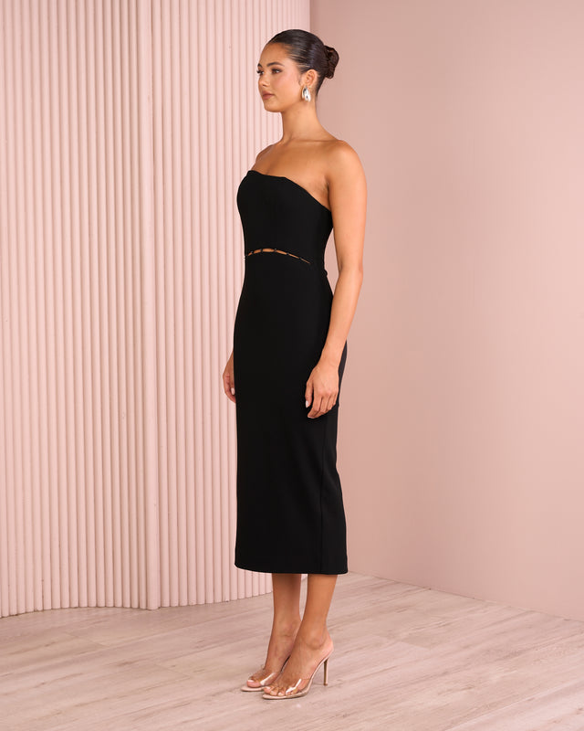 Tilah Strapless Midi Dress