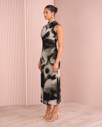 Herma Wrap Front Maxi Dress