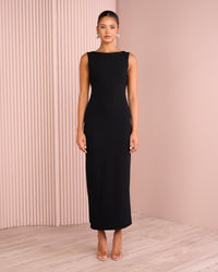 Fayth Back Knotted Maxi Dress