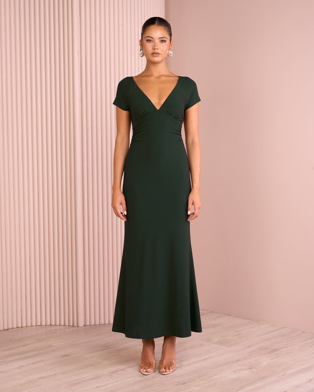 Freja Short Sleeve Maxi Dress