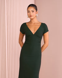 Freja Short Sleeve Maxi Dress