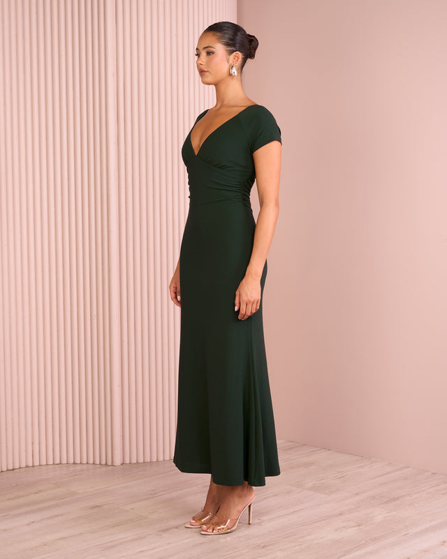 Freja Short Sleeve Maxi Dress