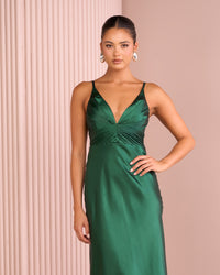 Giada V-neck Maxi Dress