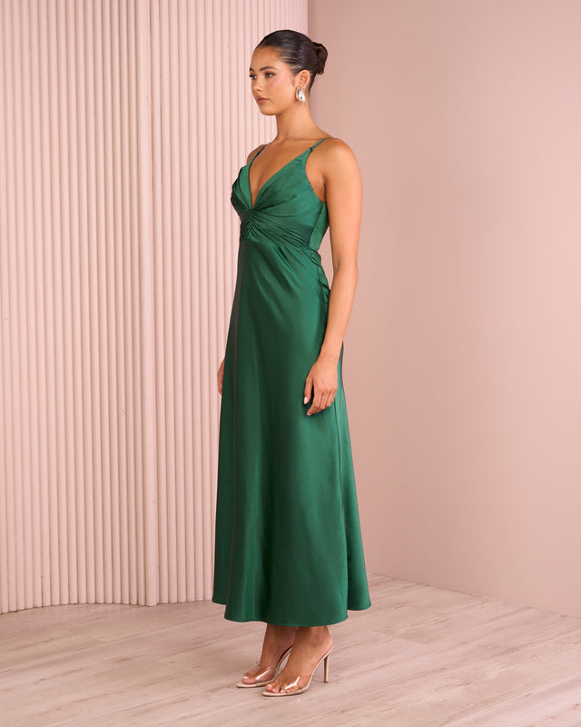 Giada V-neck Maxi Dress