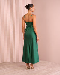 Giada V-neck Maxi Dress