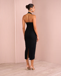 Salda Halter Midi Dress