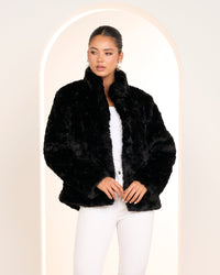 Elara Faux Fur Jacket