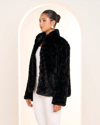 Elara Faux Fur Jacket