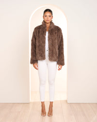 Elara Faux Fur Jacket