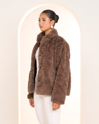 Elara Faux Fur Jacket