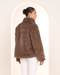 Elara Faux Fur Jacket