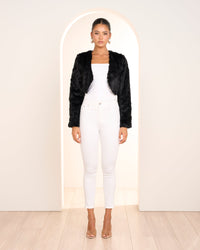 Tessa Faux Fur Bolero