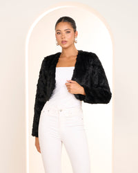 Tessa Faux Fur Bolero