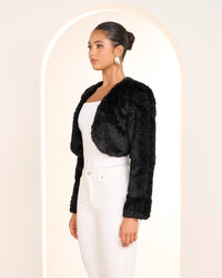 Tessa Faux Fur Bolero