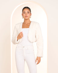 Tessa Faux Fur Bolero