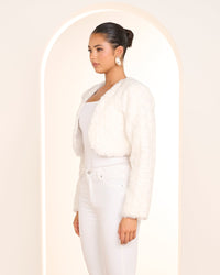 Tessa Faux Fur Bolero