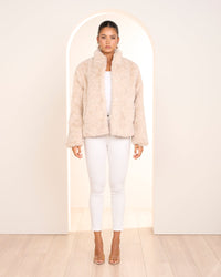 Elara Faux Fur Jacket