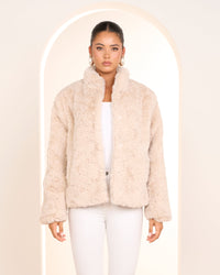 Elara Faux Fur Jacket