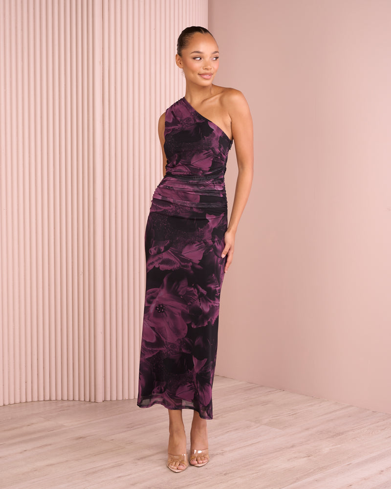 Udella One Shoulder Maxi Dress