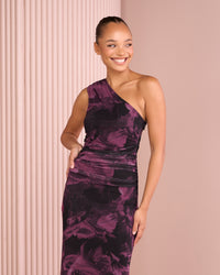 Udella One Shoulder Maxi Dress