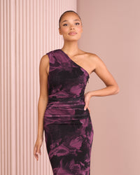 Udella One Shoulder Maxi Dress
