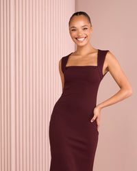 Jules Square Neck Gown