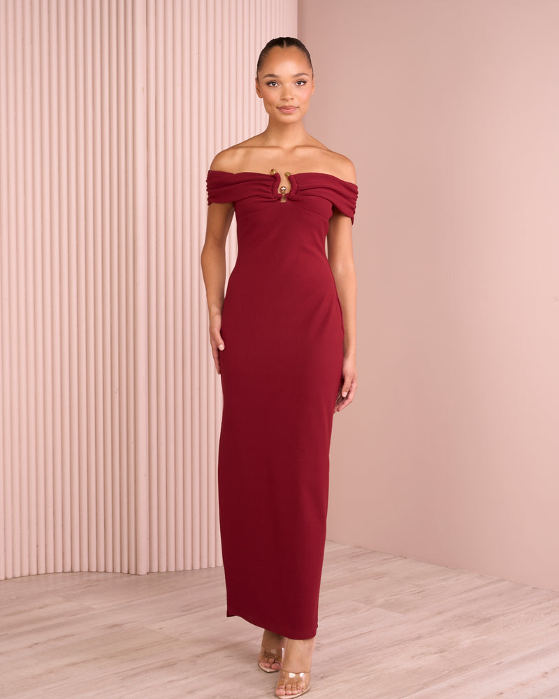 Ivy Off Shoulder Gown