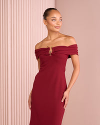 Ivy Off Shoulder Gown