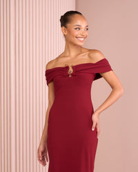 Ivy Off Shoulder Gown