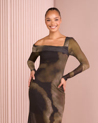 Fara Off Shoulder Maxi Dress