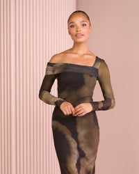 Fara Off Shoulder Maxi Dress