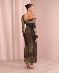 Fara Off Shoulder Maxi Dress