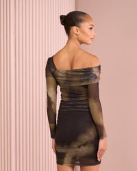 Elle Off Shoulder Mini Dress