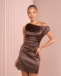 Ren Asymmetric Mini Dress