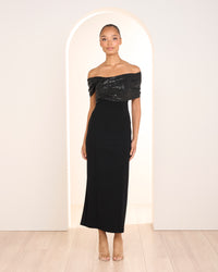 Faye Off Shoulder Maxi Dress