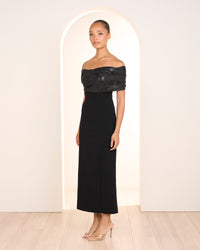 Faye Off Shoulder Maxi Dress