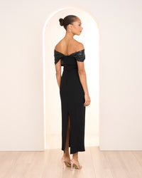 Faye Off Shoulder Maxi Dress