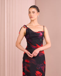 Zola Cowl Neck Maxi Dress