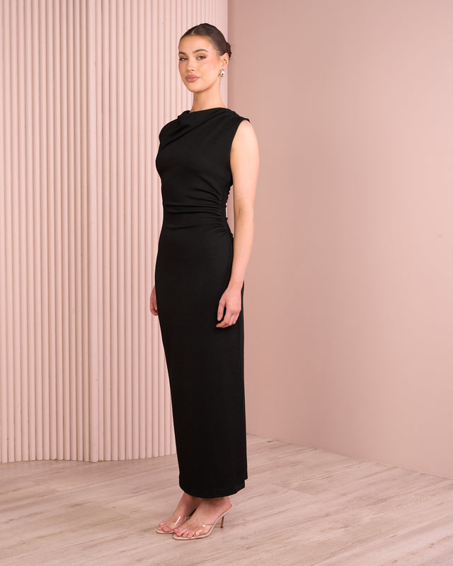 Trinity Drape Maxi Dress