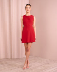 Lior Twist Front Mini Dress