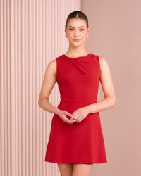 Lior Twist Front Mini Dress