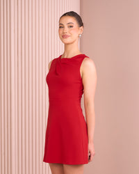 Lior Twist Front Mini Dress