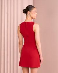 Lior Twist Front Mini Dress