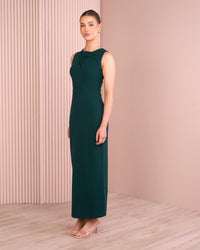 Miki Twist Front Maxi Dress