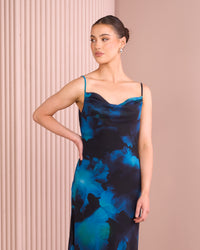 Floella Cowl Neck Dress