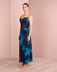 Floella Cowl Neck Dress