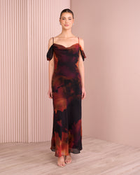 Brynn Cowl Neck Dress
