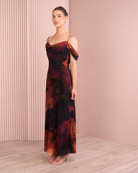 Brynn Cowl Neck Dress
